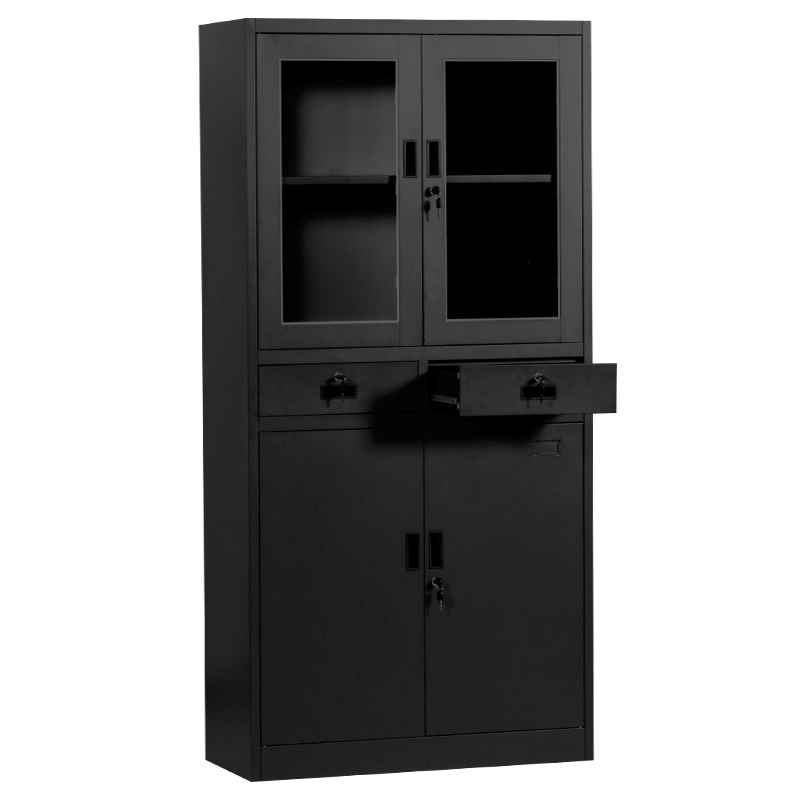 Метален шкаф-CR 1247 L SAND черен